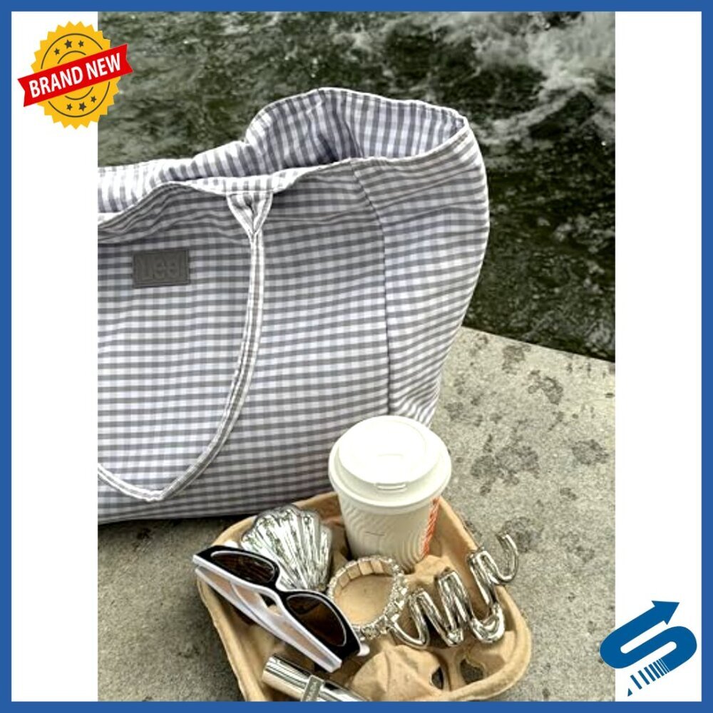 Extra Large Soft Cotton Tote Bag Lightweight Shoulder Bag Reusable Grocery Bag - Picture 5 of 7